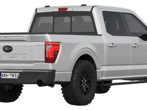 Ford-F-150 Tremor 2024 Model 3D