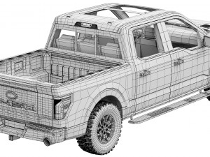 Ford-F-150 Tremor 2024 Model 3D