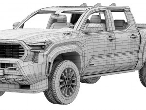 Toyota Tacoma 2024 3D Model
