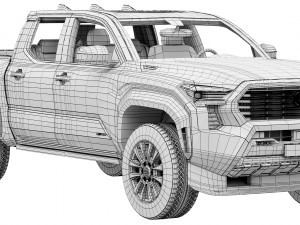 Toyota Tacoma 2024 3D Model