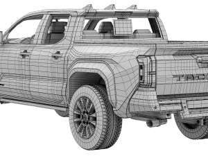 Toyota Tacoma 2024 3D Model