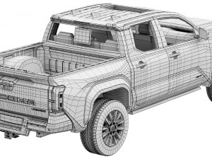 Toyota Tacoma 2024 3D Model