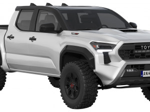 Toyota Tacoma TRD Pro 2024 3D 모델