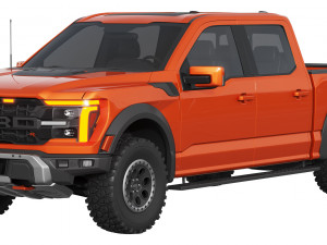 FordF-150 Raptor 2024 3D Model
