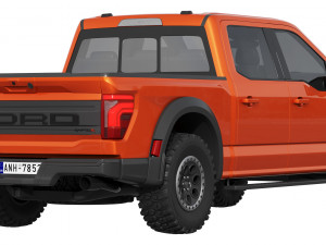FordF-150 Raptor 2024 Modello 3D