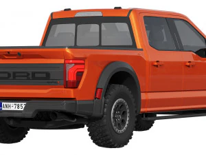 FordF-150 Raptor 2024 3D Model