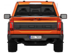 FordF-150 Raptor 2024 3D Model