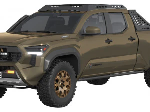 Toyota Tacoma Trailhunter 2024 Modello 3D
