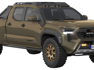 Toyota Tacoma Trailhunter 2024 3D Model