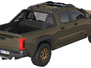 Toyota Tacoma Trailhunter 2024 3D Model