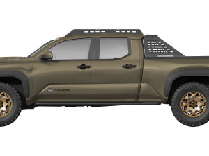 Toyota Tacoma Trailhunter 2024 3D Model