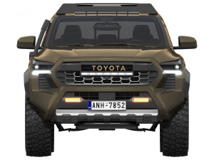 Toyota Tacoma Trailhunter 2024 3D Model