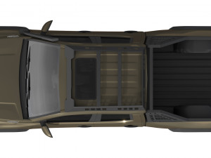 Toyota Tacoma Trailhunter 2024 3D Model