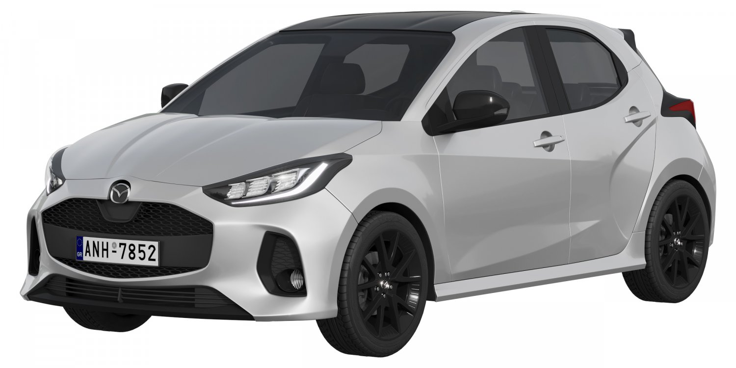 Mazda 2 Hybrid 2024 3D Model in Compact Cars 3DExport