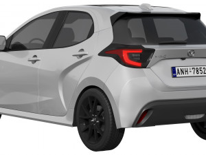 Mazda 2 Hybrid 2024 3D Модель