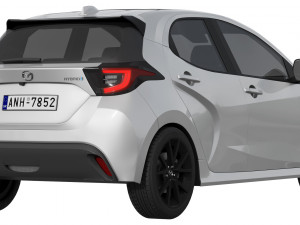 Mazda 2 Hybrid 2024 3D Модель