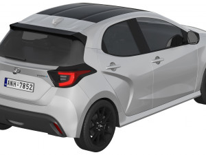 Mazda 2 Hybrid 2024 3D Модель