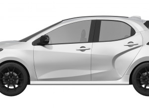 Mazda 2 Hybrid 2024 3D Модель