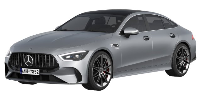 Mercedes-Benz AMG GT53 4-Door 2023 3D 模型 .c4d .max .obj .3ds .fbx .stl .blend