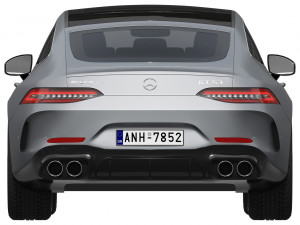 Mercedes-Benz AMG GT53 4-Door 2023 3D Model