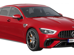 Mercedes-Benz AMG GT63 S E Performance 4-Door 2023 3D मॉडल