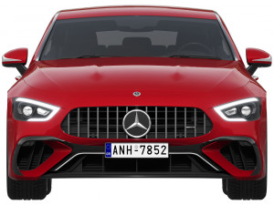Mercedes-Benz AMG GT63 S E Performance 4-Door 2023 3D मॉडल