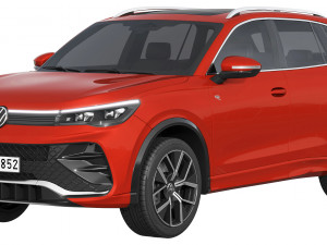 Volkswagen Tiguan R-line 2024 3D Model