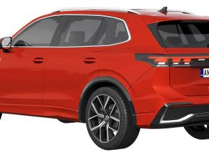 Volkswagen Tiguan R-line 2024 3D Model