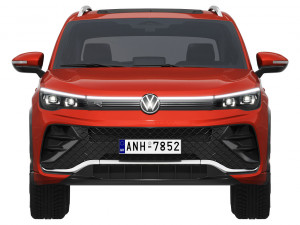 Volkswagen Tiguan R-line 2024 3D-Modell