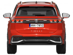 Volkswagen Tiguan R-line 2024 3D-Modell