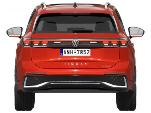 Volkswagen Tiguan R-line 2024 3D Model