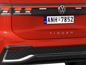 Volkswagen Tiguan R-line 2024 3D-Modell