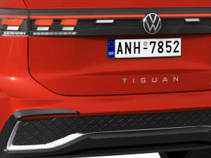 Volkswagen Tiguan R-line 2024 3D Model