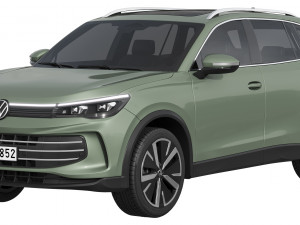 Volkswagen Tiguan 2024 3D 模型