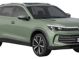 Volkswagen Tiguan 2024 3D Model