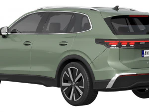 Volkswagen Tiguan 2024 3D Model