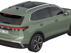 Volkswagen Tiguan 2024 3D Model