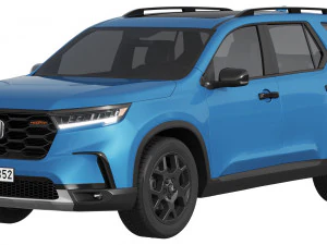 Honda Pilot 2023 Model 3D