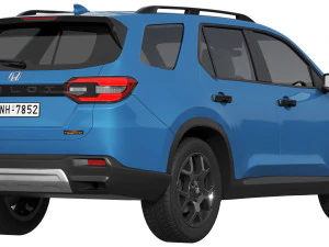 Honda Pilot 2023 3D Модель