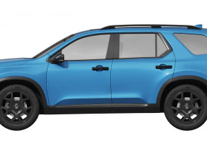 Honda Pilot 2023 3D Модель