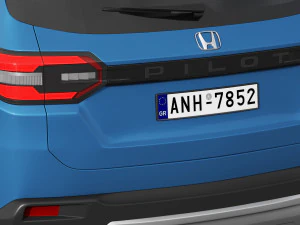 Honda Pilot 2023 3D Модель