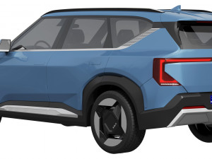 Kia EV5 3D Model
