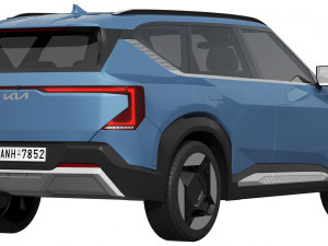 Kia EV5 3D Model
