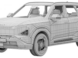 Kia EV5 3D Model