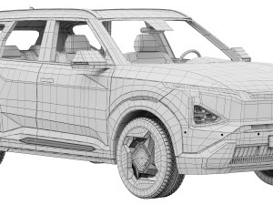 Kia EV5 3D Model