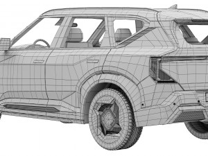 Kia EV5 3D Model