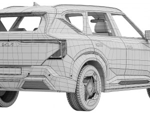 Kia EV5 3D Model