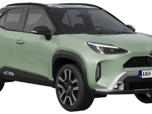 Toyota Yaris Cross 2024 3D मॉडल