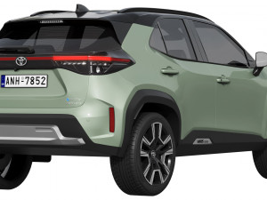 Toyota Yaris Cross 2024 3D मॉडल