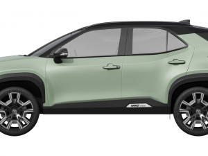 Toyota Yaris Cross 2024 3D मॉडल